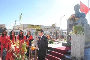Khánh thành công trình tôn tạo di tích Quảng trường Hồ Chí Minh và Tượng đài Bác Hồ tại Madagascar